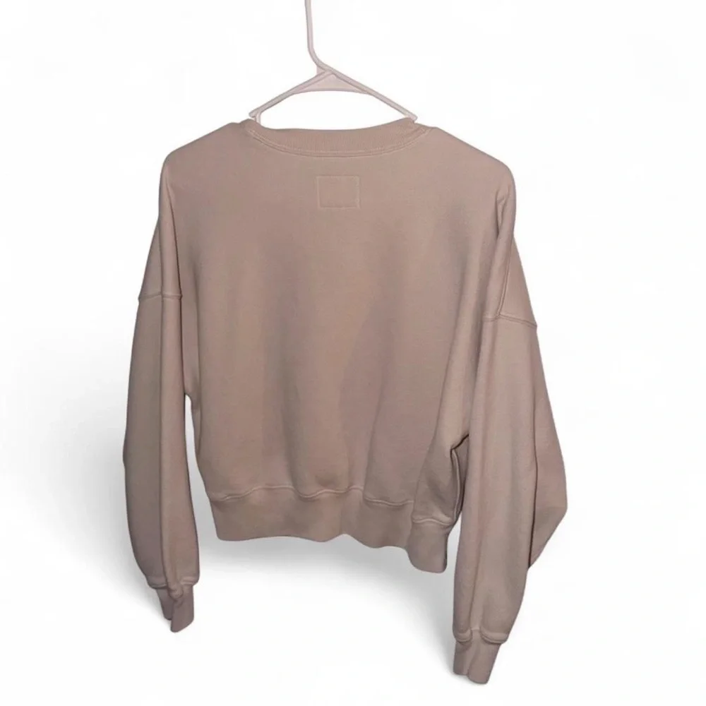 Abercrombie & Fitch Cream Pullover Sweatshirt - Picture 4 of 4